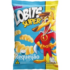 Salgadinho Lobits Requeijão 90g
