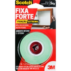 Fita Dupla Face Fixa Forte Extrema Scotch 24mm x 2m