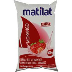 Bebida Láctea Sabor Morango Matilat 900g