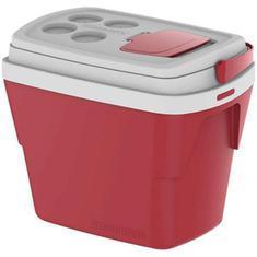 Caixa Térmica Tropical Vermelha Soprano 28L