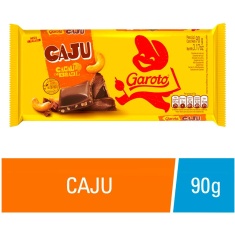 Chocolate com Castanha de Caju Garoto 90g