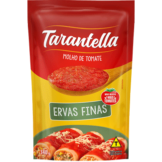 Molho de Tomate com Ervas Finas Tarantella 340g