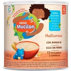 Cereal Infantil Multicereais Mucilon 400g