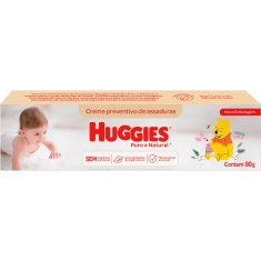 Creme para Assaduras Puro Natural Huggies 80g