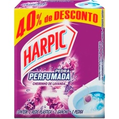 Pedra Sanitária Aroma Plus Lavanda Harpic 25g