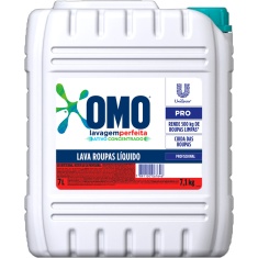 Lava Roupas Líquido Lavagem Perfeita Omo PRO 7L
