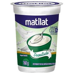 Iogurte Natural Desnatado Matilat 160g