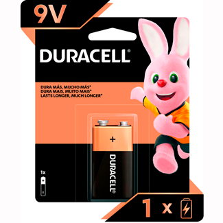 Bateria Duracell 9v