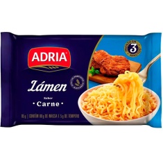 Macarrão Instantâneo Adria Sabor Carne 85g