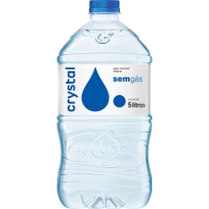 Água Mineral Sem Gás Crystal 5L