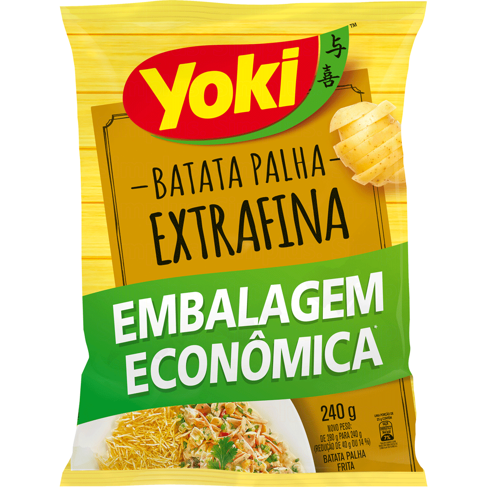 Batata Palha Extra Fina Yoki 240g