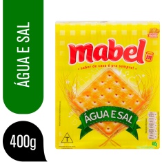 Biscoito de Água e Sal Mabel 400g
