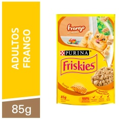 Alimento para Gatos Frango ao Molho Purina Friskies 85g