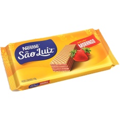 Biscoito Wafer Recheio Morango São Luiz Nestlé 110g