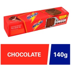 Biscoito Recheado Sabor Chocolate Nescau Nestlé 140g