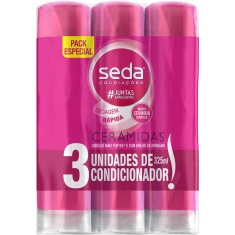 Condicionador Seda Ceramidas 3un 325ml