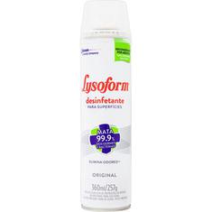 Desinfetante Aerossol Original Lysoform 360ml