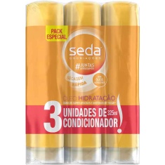 Condicionador Óleo Hidratação Seda 3un 325ml