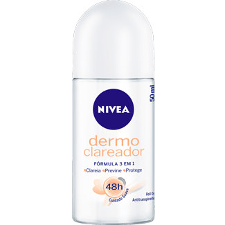 Desodorante Roll On Nivea Feminino Dermo Clareador 50ml