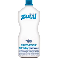 Álcool Zulu 70 Bactericida 1L