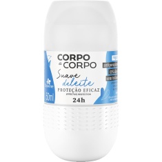 Desodorante Roll-On Antiperspirante Suave Corpo a Corpo Davene 50ml