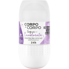 Desodorante Roll-On Antiperspirante Envolvente Corpo a Corpo Davene 50ml