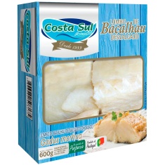 Lombo de Bacalhau Congelado Costa Sul 600g