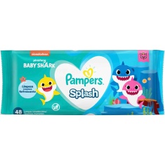 Lenço Umedecido Splash Pampers 48un