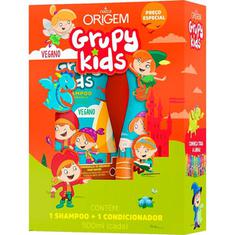 Shampoo + Condicionador Infantil Xô Embaraço Grupy Kids 500ml