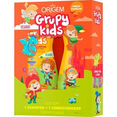 Shampoo + Condicionador Infantil Adeus Frizz Grupy Kids 500ml