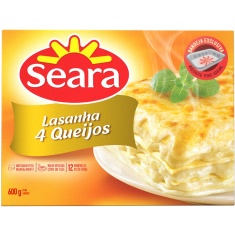 Lasanha 4 Queijos Seara 600g