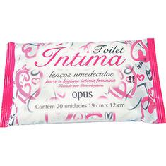 Lenços Umedecidos Toilet Íntima Salon Opus 20 un.