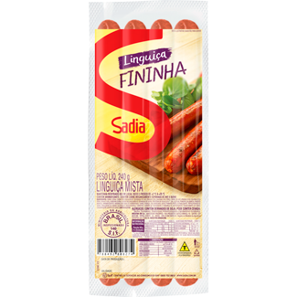 Linguiça Fininha Sadia 240g