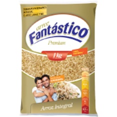 Arroz Integral Parboilizado Fantástico 1kg