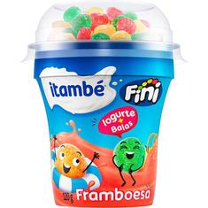 Iogurte Sabor Framboesa com Balas Itambé 120g
