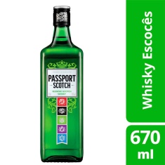 Whisky Escocês Passport Scotch 670ml