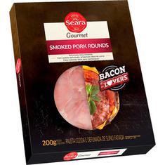 Bacon Smoked Pork Rounds Seara 200g