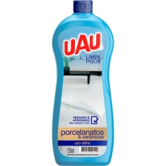 Limpa Pisos Porcelanato e Cerâmicas Uau 750ml
