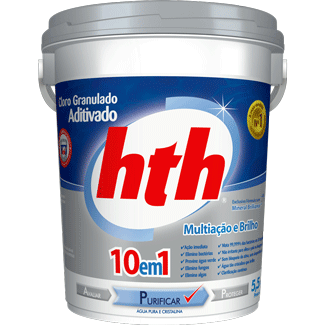 Cloro Aditivado Mineral HTH 5,5Kg