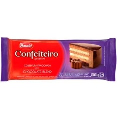 Cobertura de Chocolate Blend Harald Confeiteiro 1,05Kg