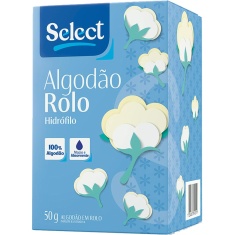 Algodão Hidrófilo Rolo Select 50g