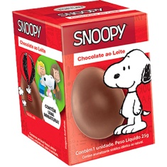 Ovo de Chocolate ao Leite Snoopy Top Cau 25g