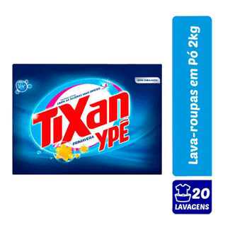 Lava Roupas em Pó Tixan Ypê Primavera 2kg