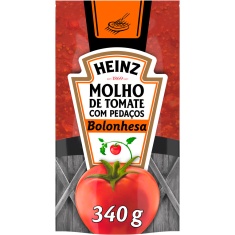 Molho de Tomate Bolonhesa Heinz Sachê 340g