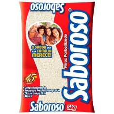 Arroz Parbolizado Saboroso 5kg