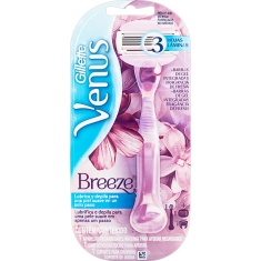 Aparelho de Depilar Recarregável + Carga Breeze Venus Gillette