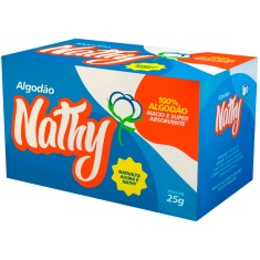 Algodão Hidrófilo Caixa Nathy 25g