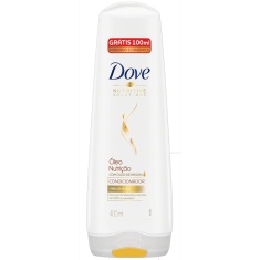 Condicionador Óleo Nutrição Dove 400ml Grátis 100ml