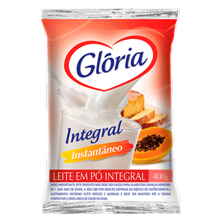 Leite Pó Instantâneo Gloria 400g