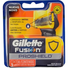 Carga para Aparelho de Barbear Fusion Proshield Gillette 2 Unidades